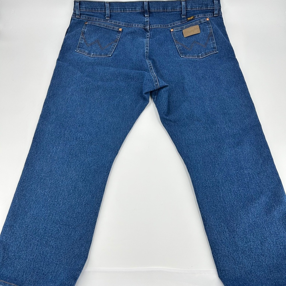 Wrangler Five Star Premium Denim Regular Fit Jeans Blue Mens 46x29‎ Stretch A103